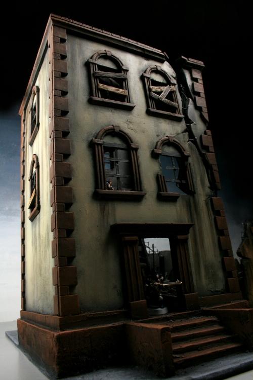Brownstone Ruins Front
