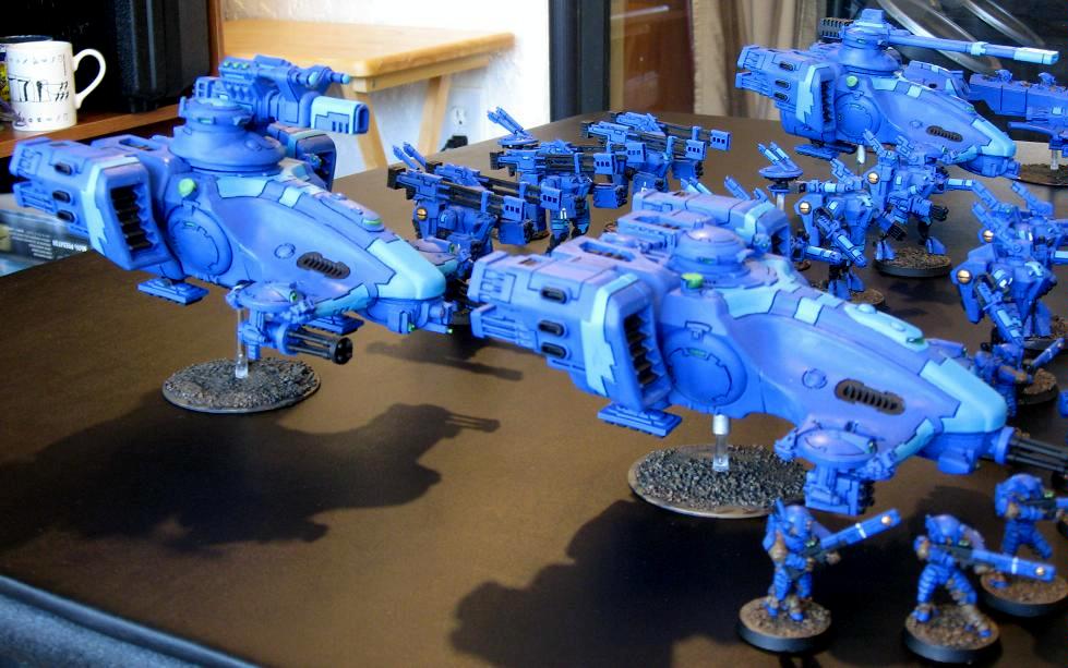 Army, Devilfish, Fire Warriors, Hammerhead, Tau