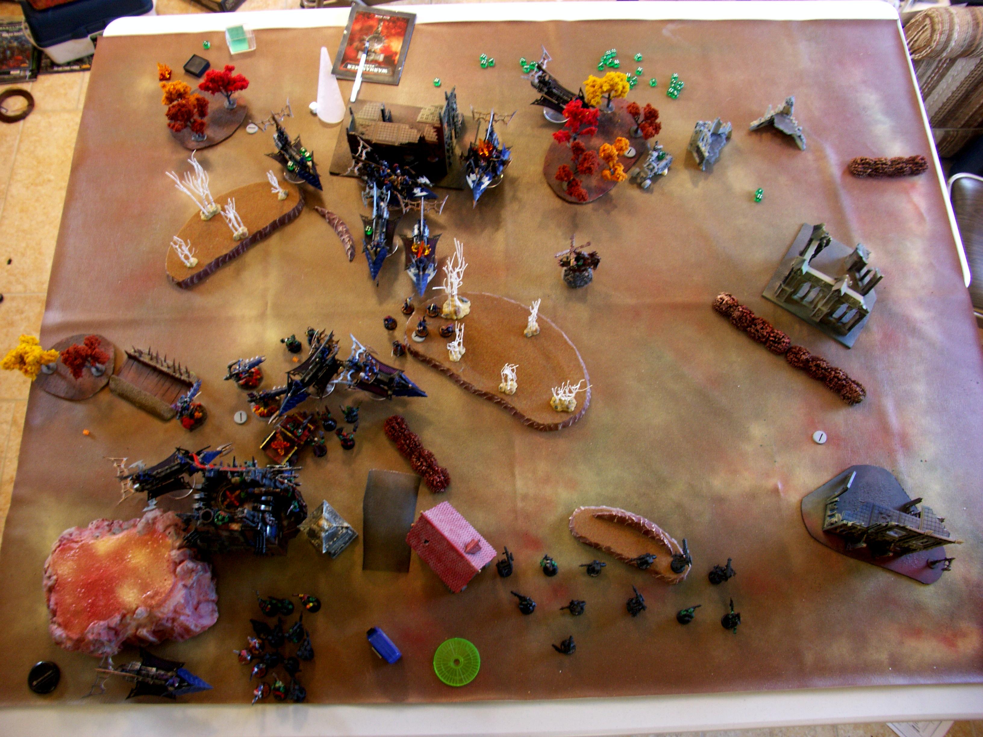 Battle Report, Dark Eldar, De, Orks, Warhammer 40,000