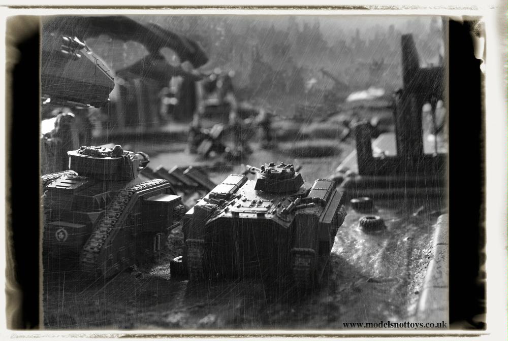 Black And White, Chimera, Imperial Guard, Leman Russ, Real Photo