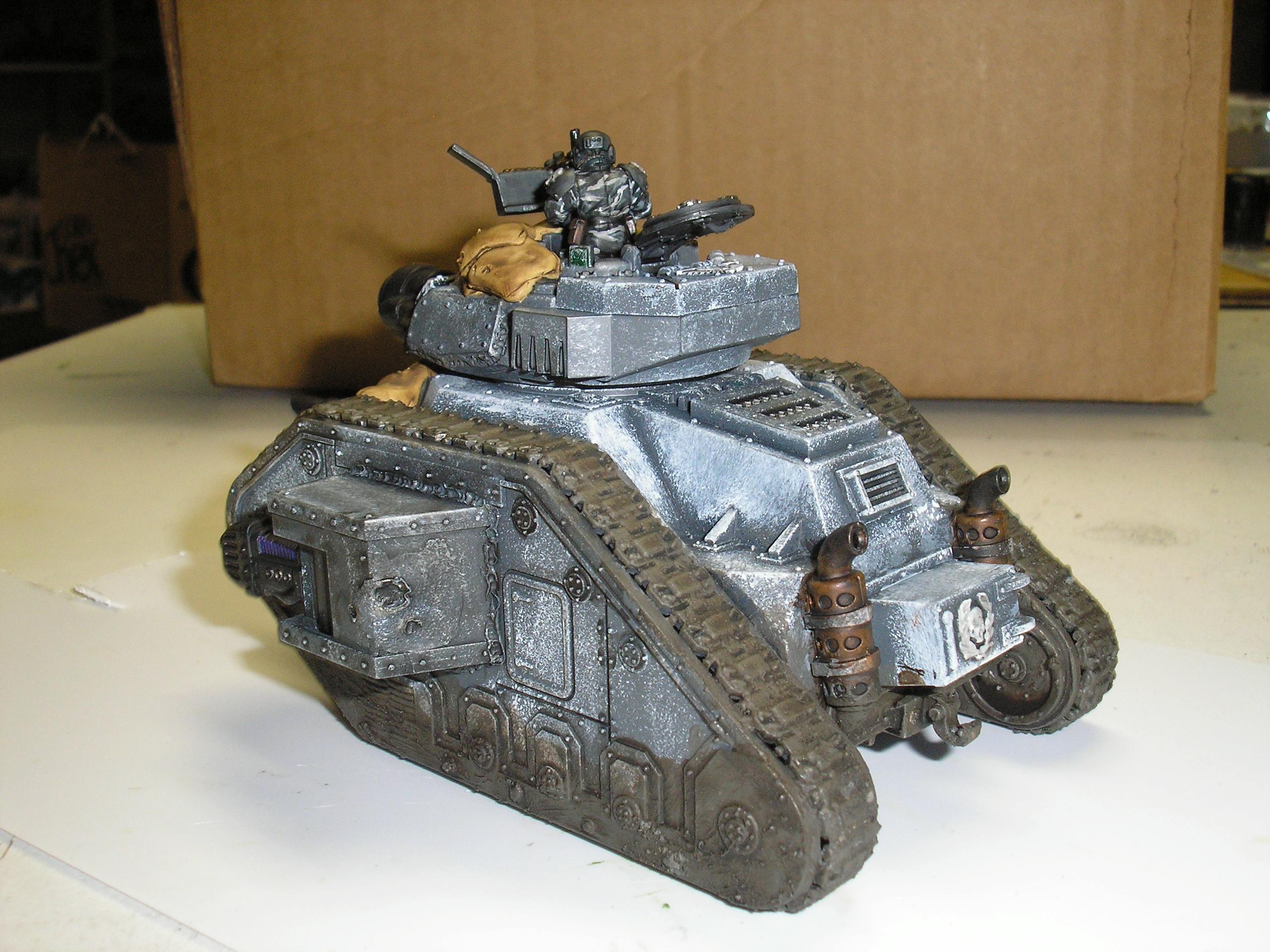 Demolisher, Leman Russ, Leman Russ Demolisher, Tank, Urban Tank, Winter Camo