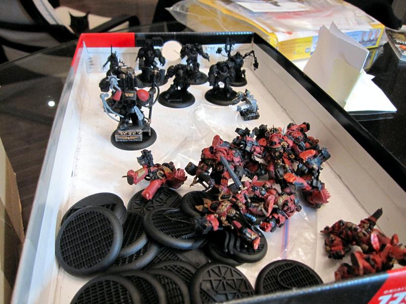 The SH BA side, about to get properly started