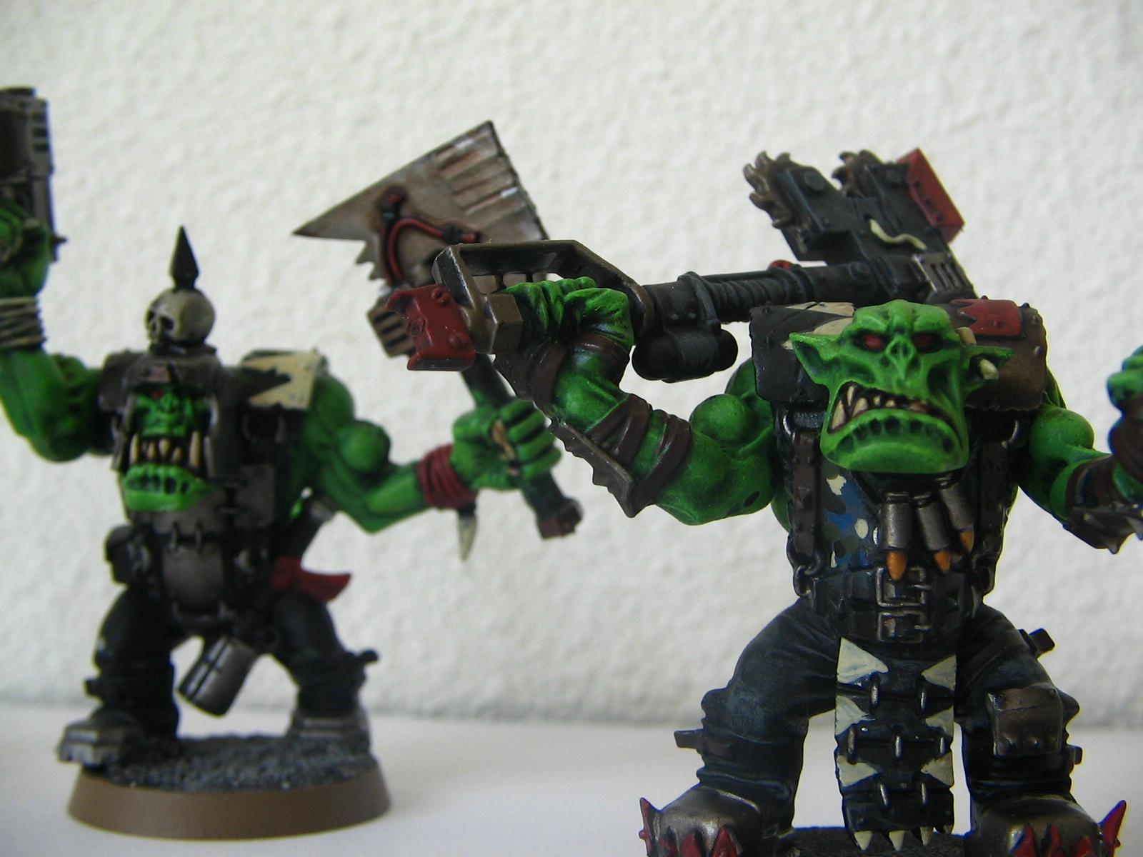 Nob, Orks, 2 of my 16 nobzz all are still not complete. Final touch is required