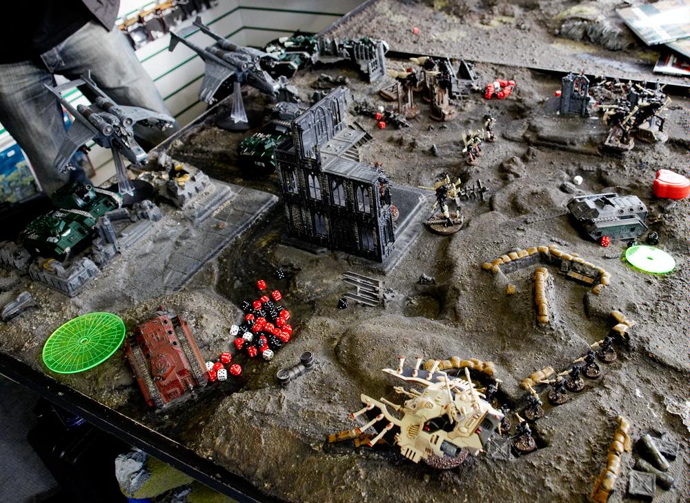 Battle, Game Table, Terrain