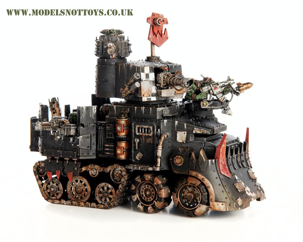 Battlewagon, Orks, Vehicle, Warhammer 40,000
