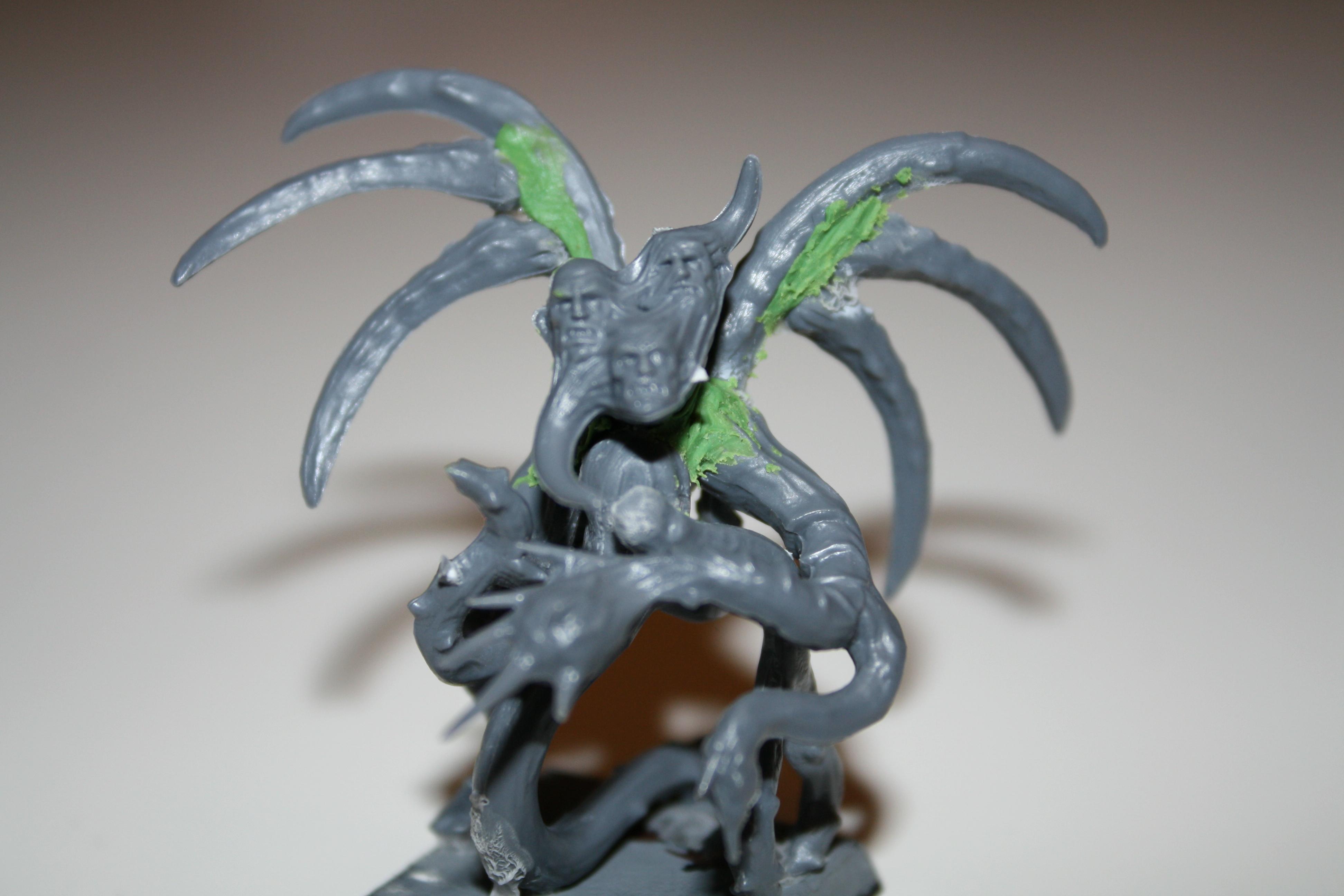 and a larger angle front view
