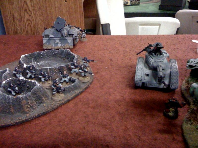Battle Report, Chaos Space Marines, Imperial Guard