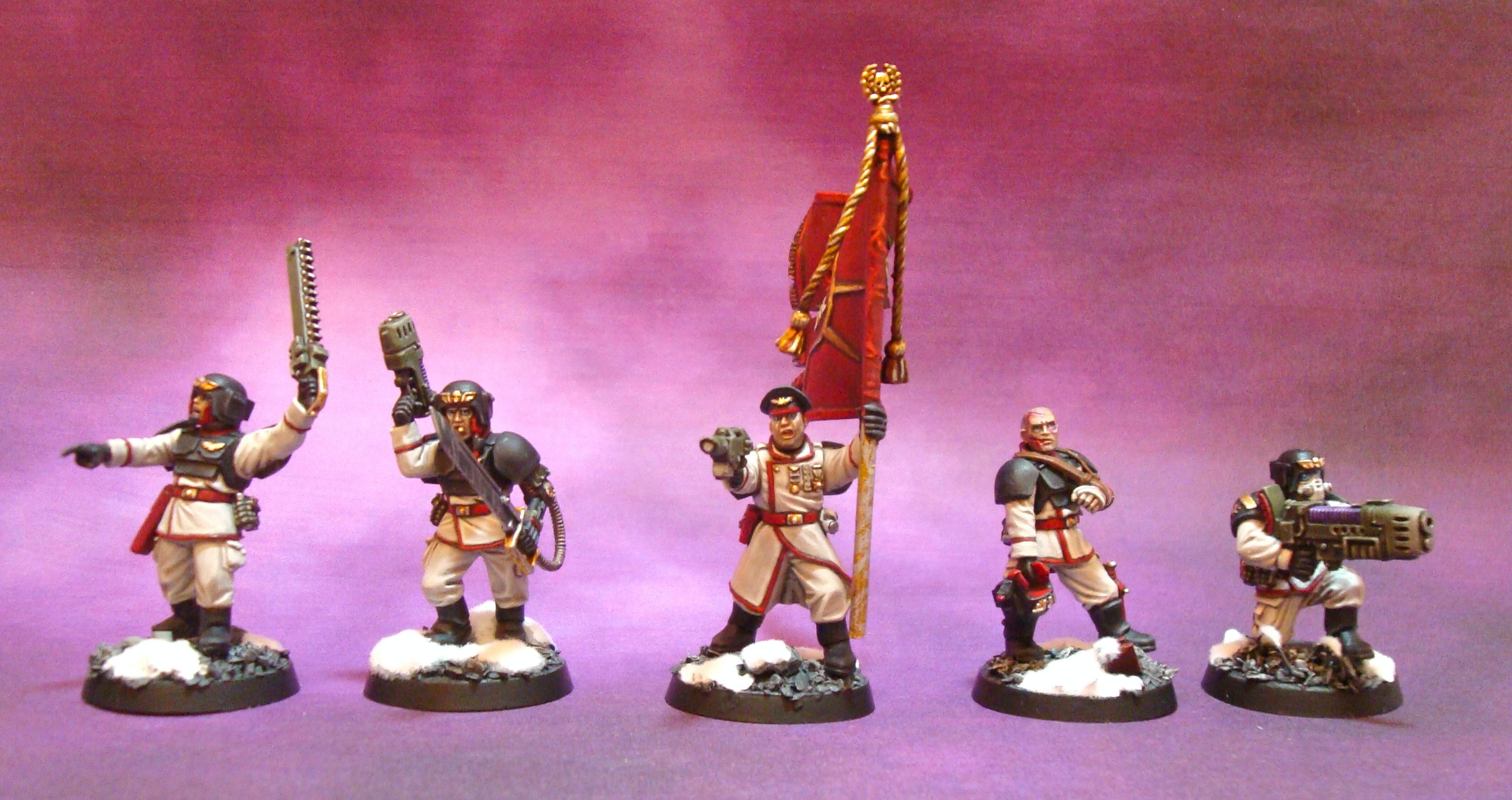 Cadians, Command Squad, Imperial Guard