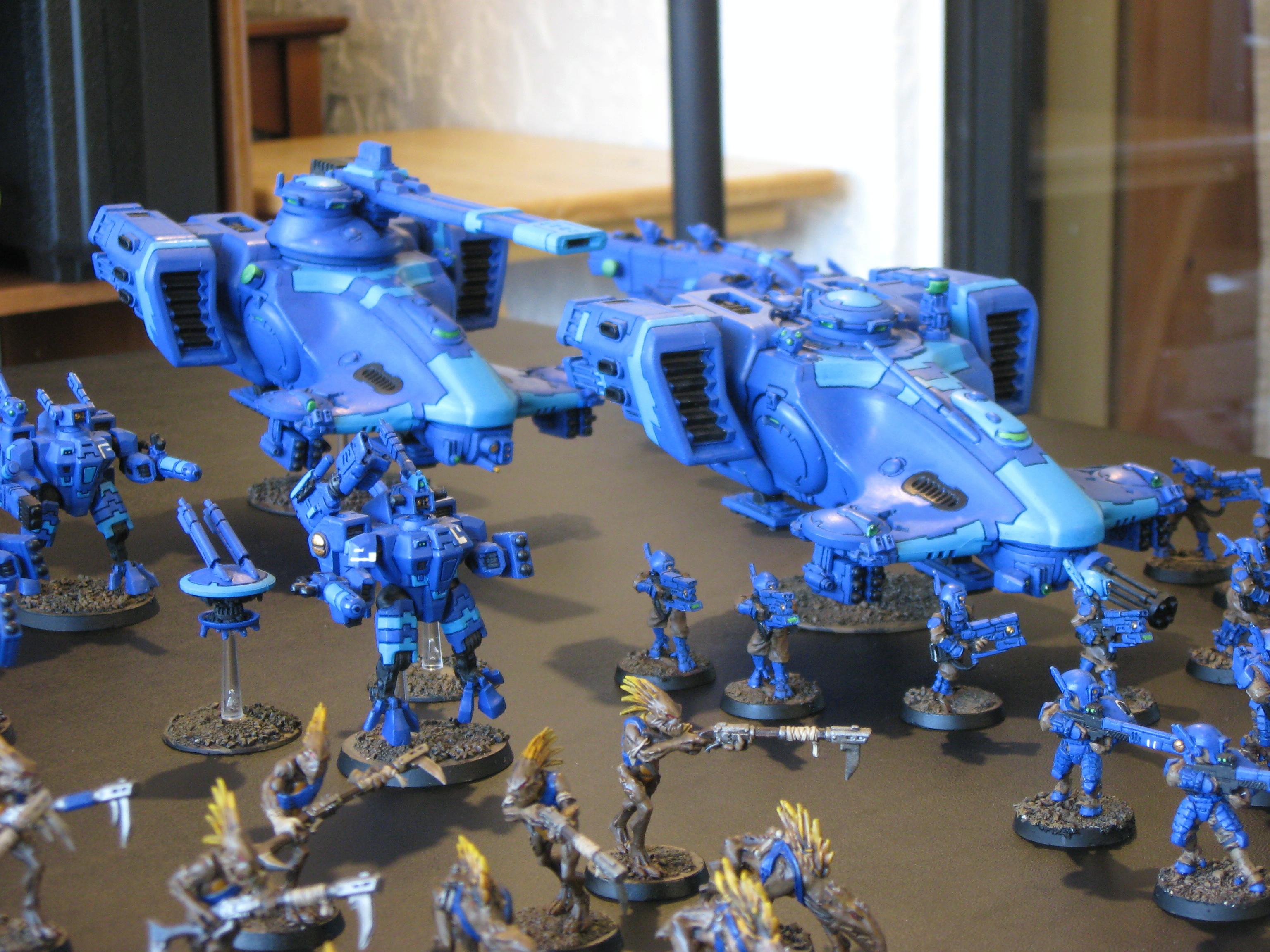 Hammerhead, Kroot, Tau