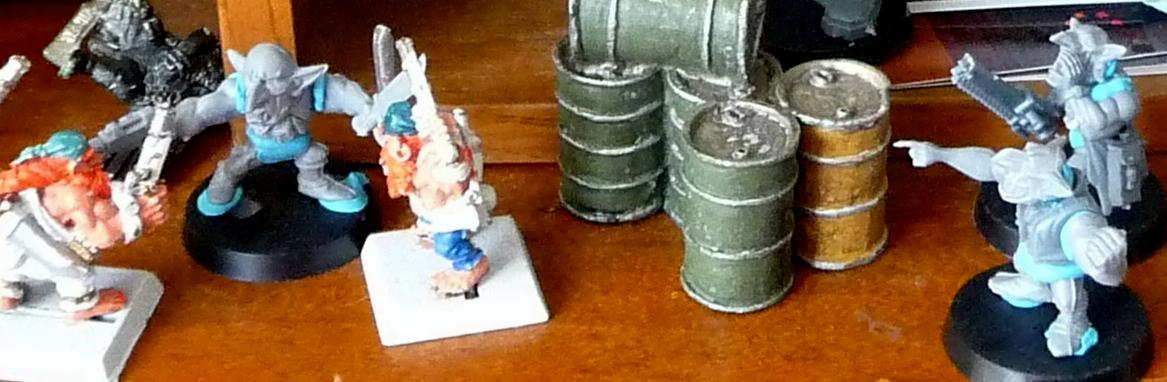 Dwarf Pirates, Grots, Work In Progress
