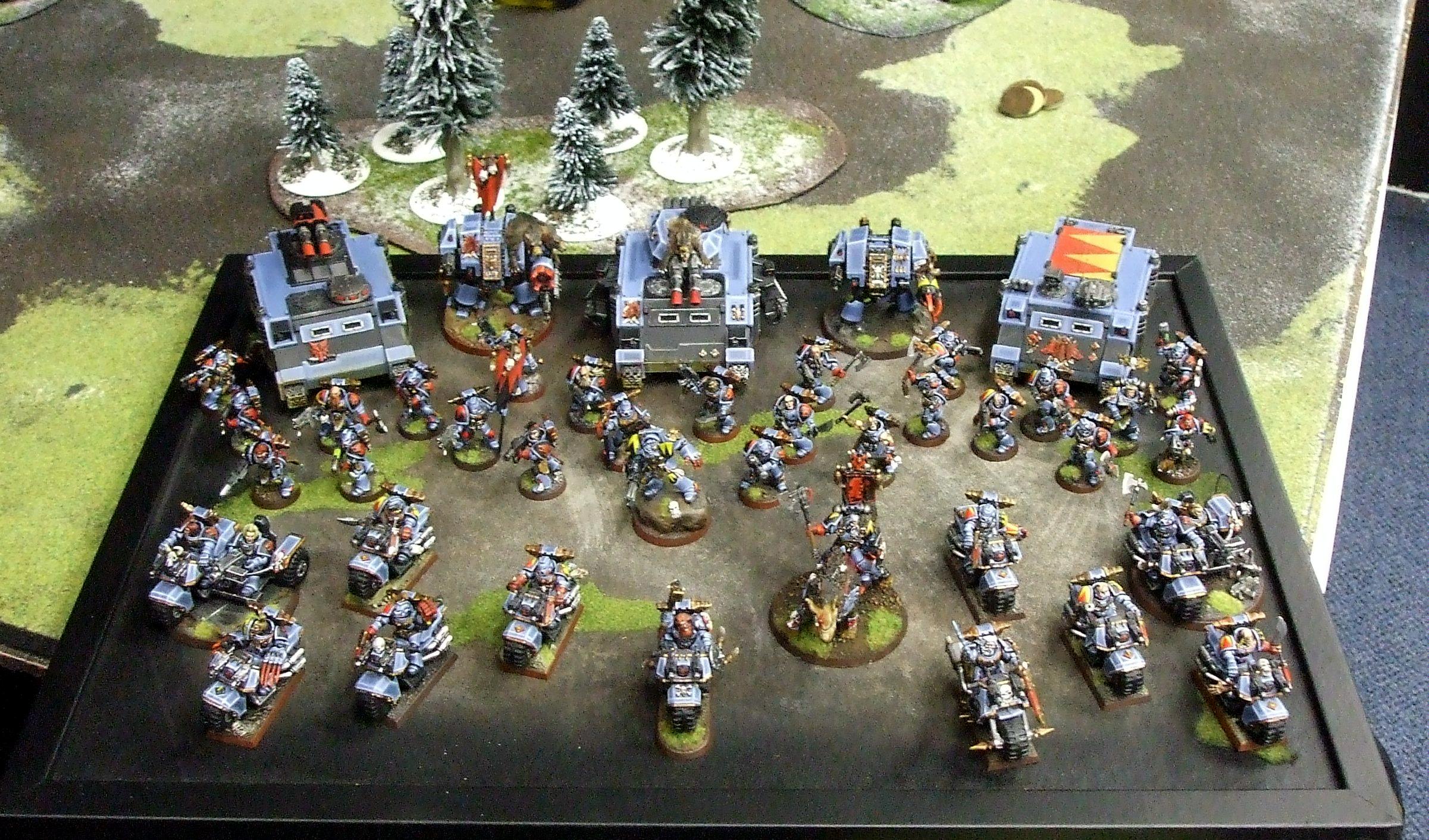 Army, Grand Tournament, Space Wolves, St Valentines Day Massacre