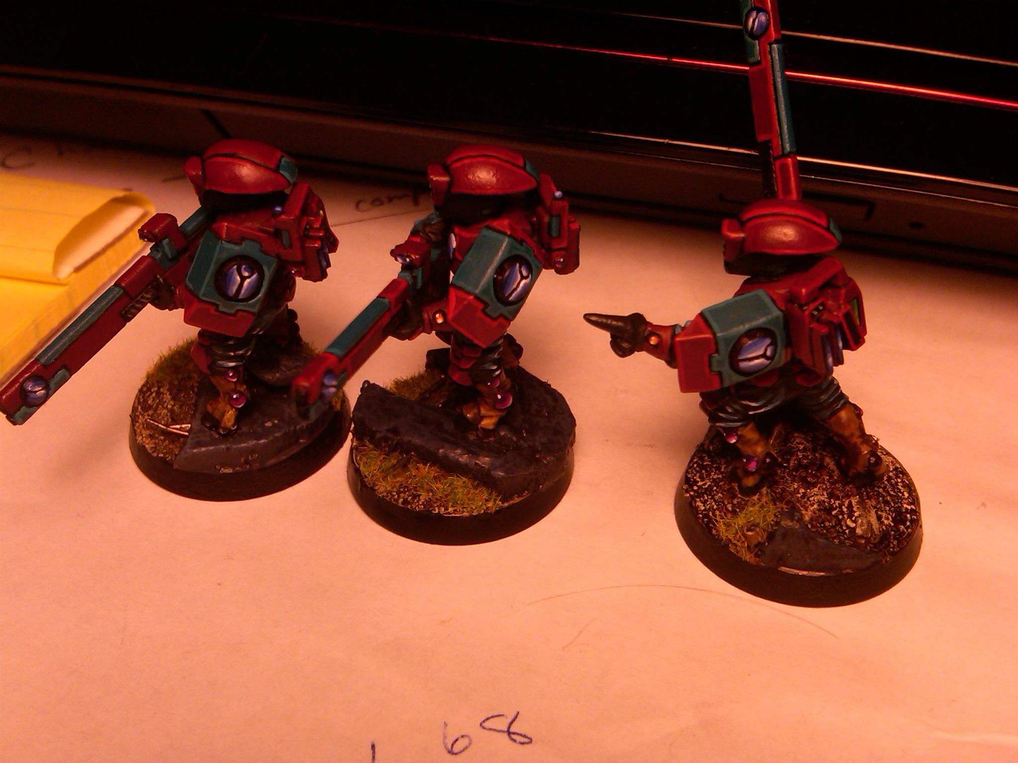 Fire Warriors, Glow, Red, Red Tau, Tau