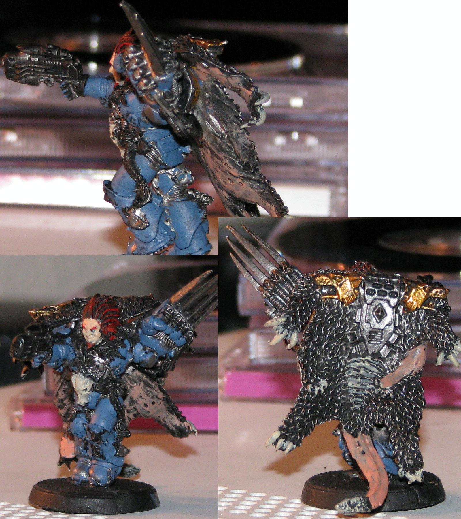 Lukas The Trickster, Painted, Space Wolves, Work In Progress