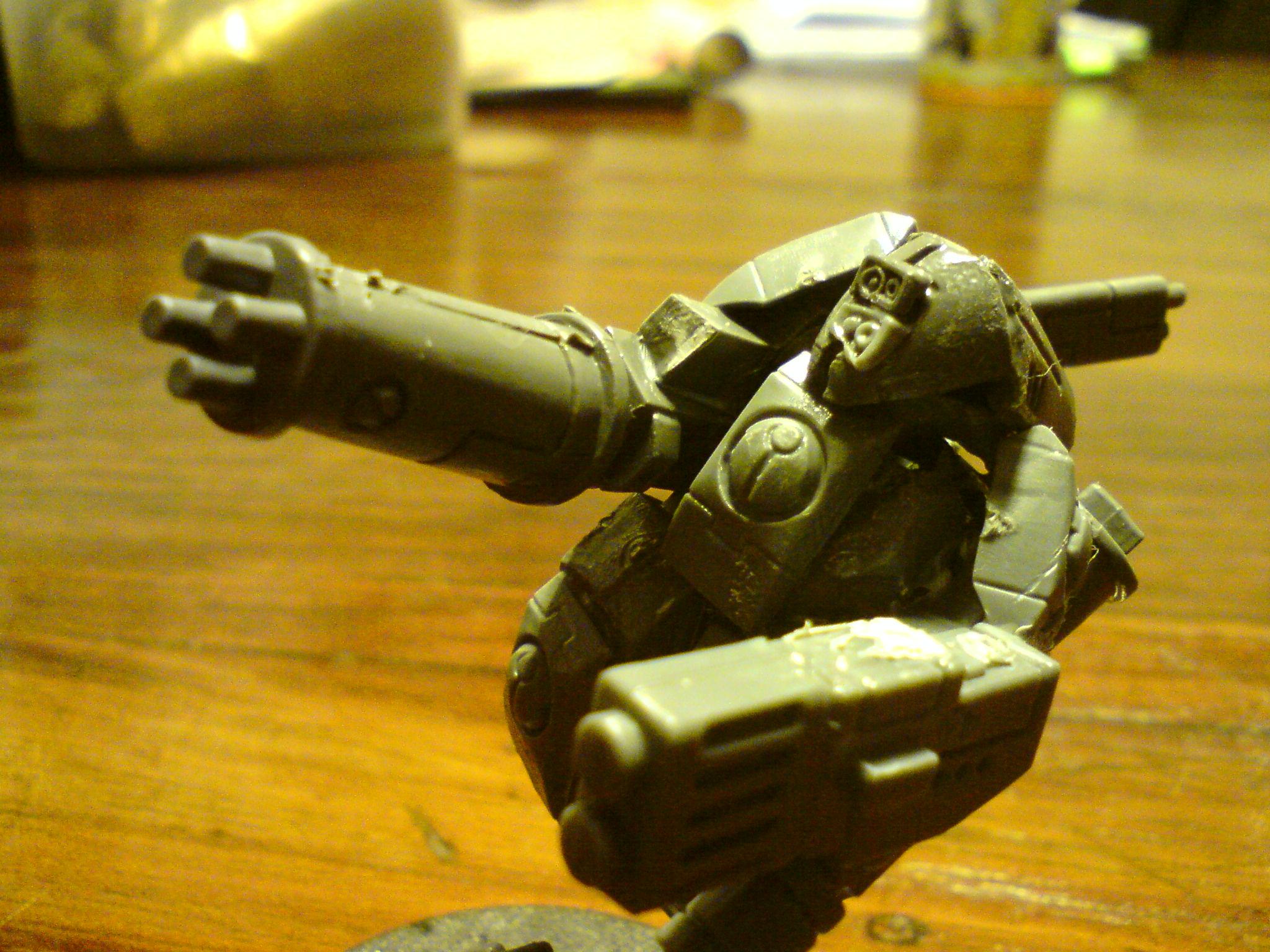 Burst Cannon, Stealth Suit, Suit, Tau, Xv