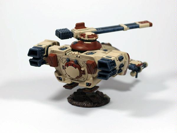 Rear view of Tau Hammerhead