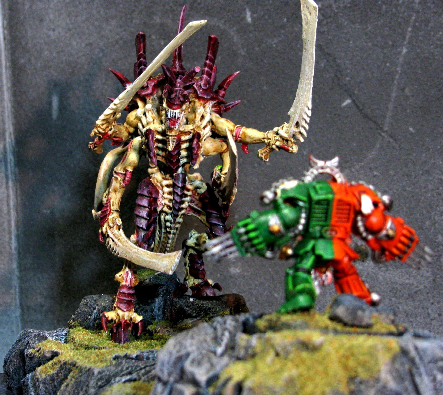 Swarmlord, Terminator Armor, Tyranids, Tyranids Swarmlord, Warhammer 40,000