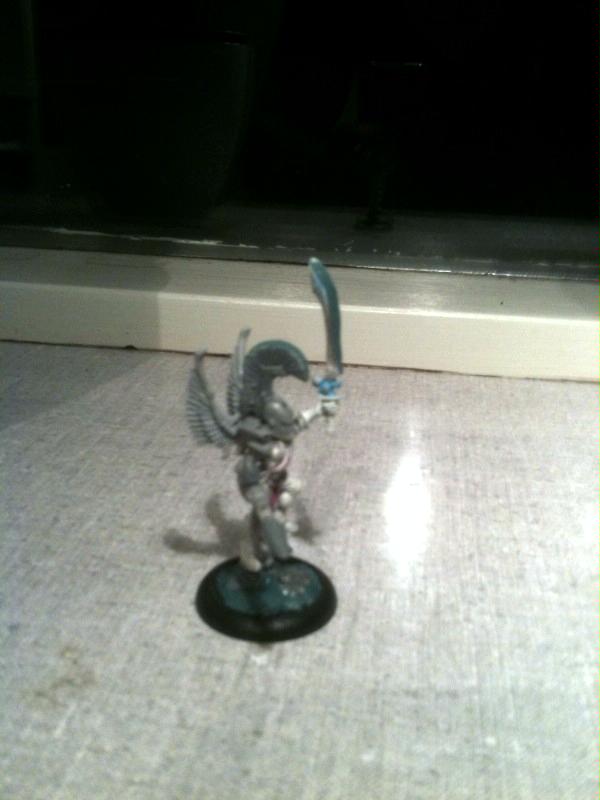 Female Autarch, Phase one (Greenstuff details) 4