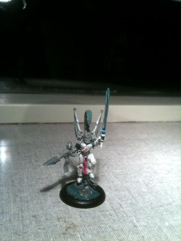 Female Autarch, Phase one (Greenstuff details) 5