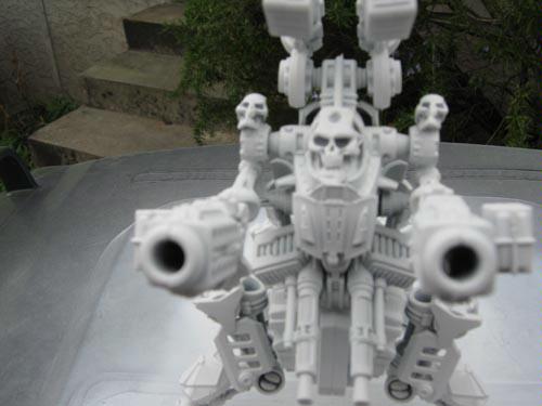 Adding more guns and chainsaws..