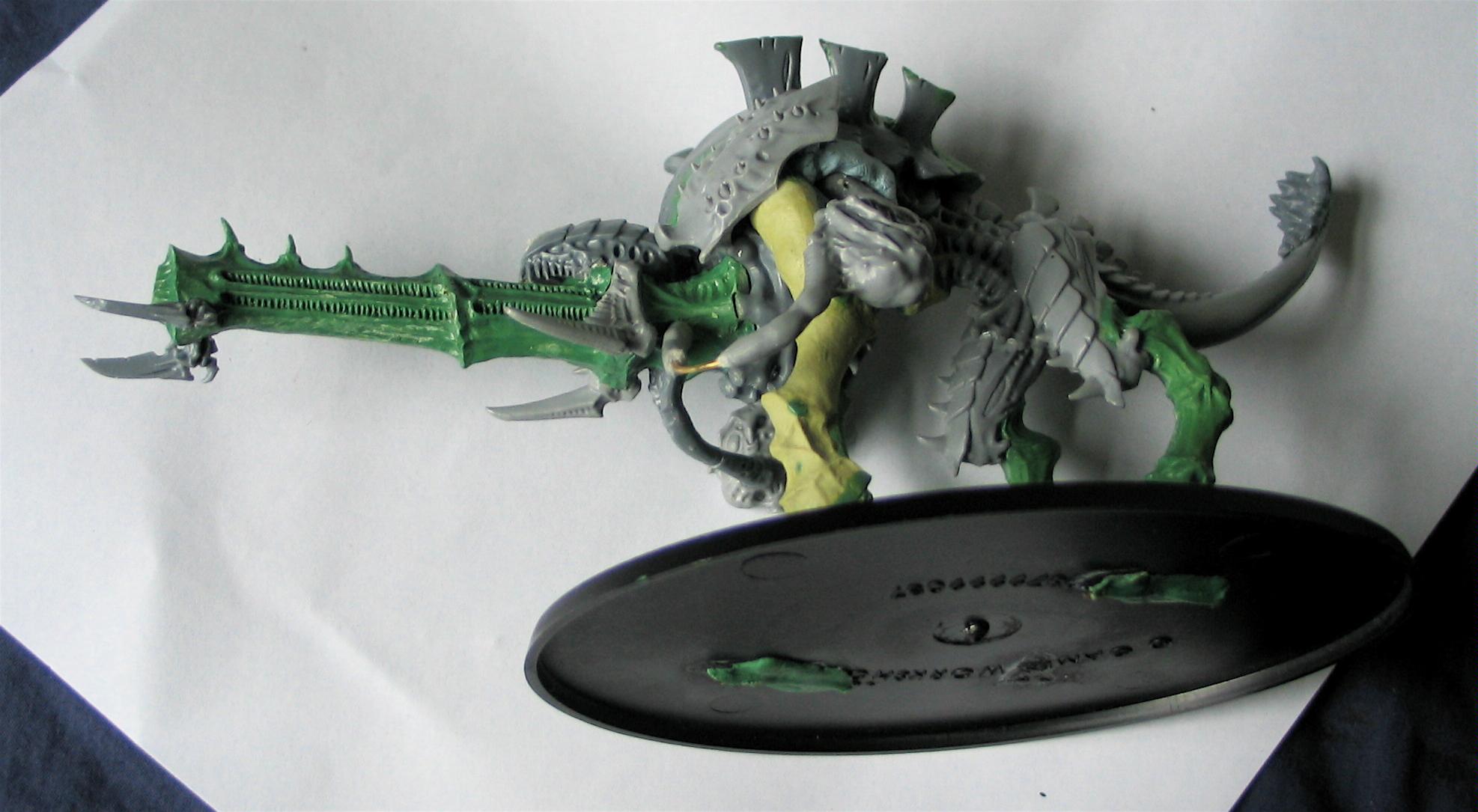 Conversion, Tyranids, Tyrannofex, Unpainted, Work In Progress