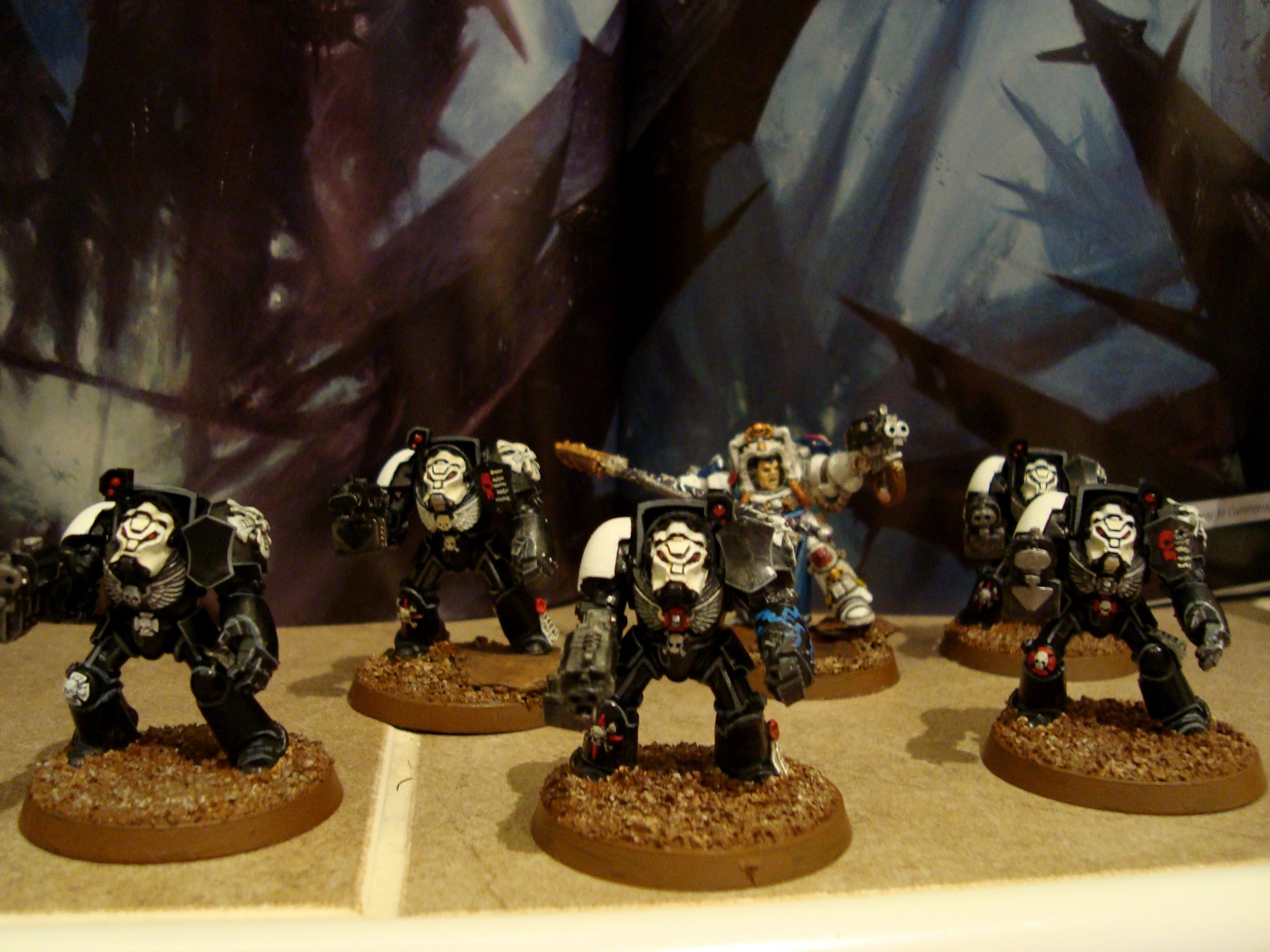 Dreadnought, Librarian, Power Fist, Space Marines, Terminator Armor
