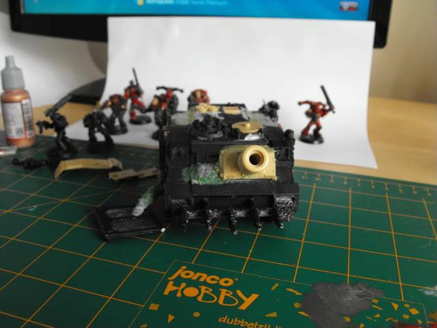 Chaos, Chaos Space Marines, Khorne, Warhammer 40,000, Work In Progress