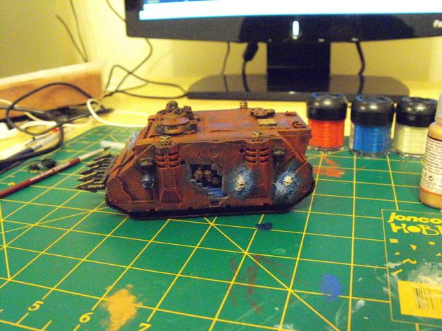 Chaos, Chaos Space Marines, Khorne, Warhammer 40,000, Work In Progress