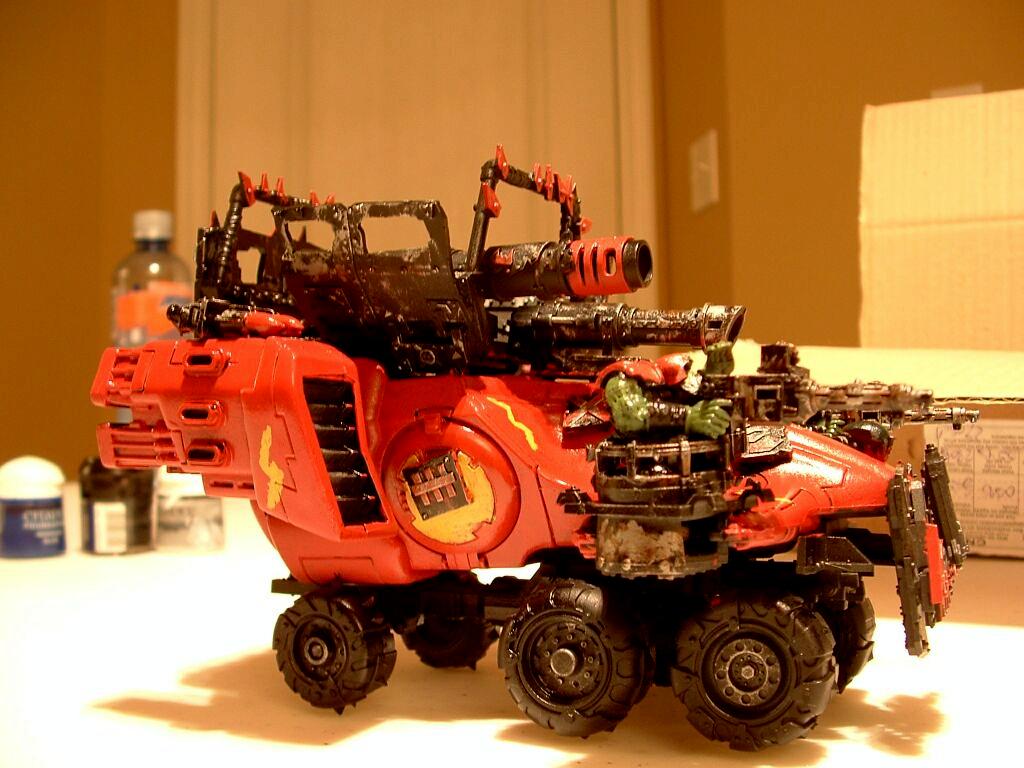 Battlewagon, Hammerhead, Looted, Orks