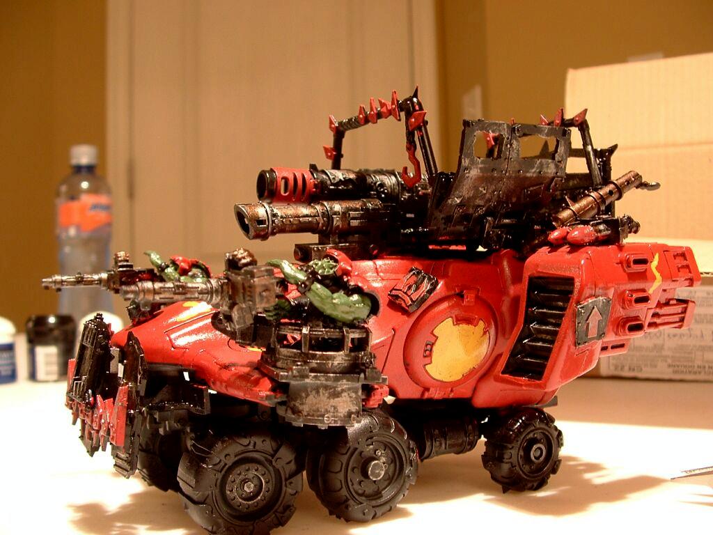 Battlewagon, Hammerhead, Looted, Orks
