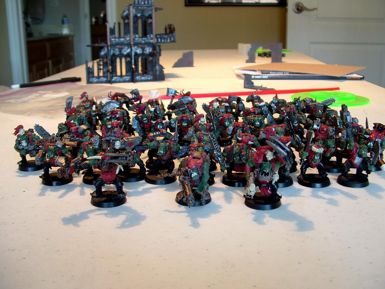 Big Mob, Horde, Orks, Warhammer 40,000