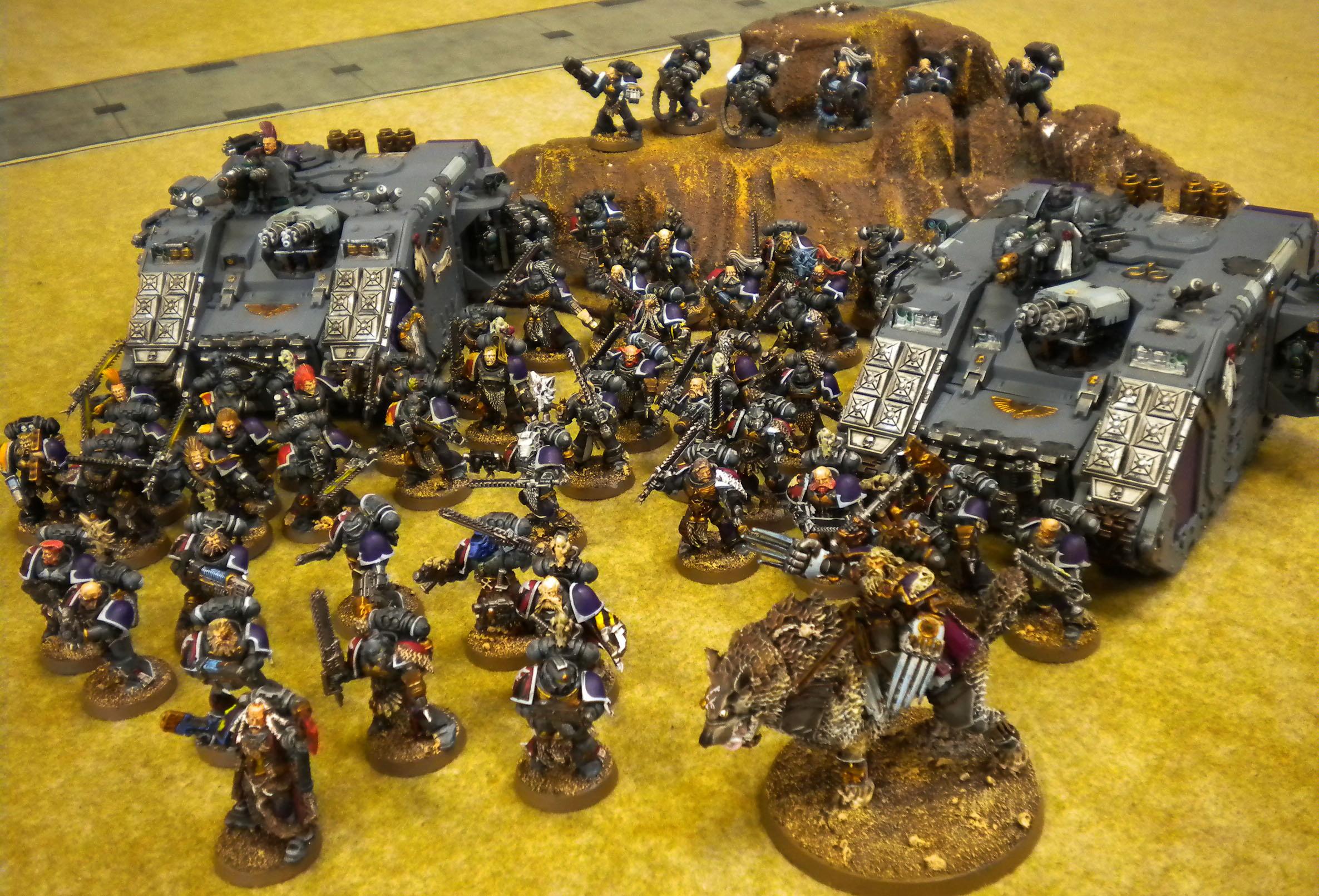 Space Wolves, Tyranids v. Space Wolves3