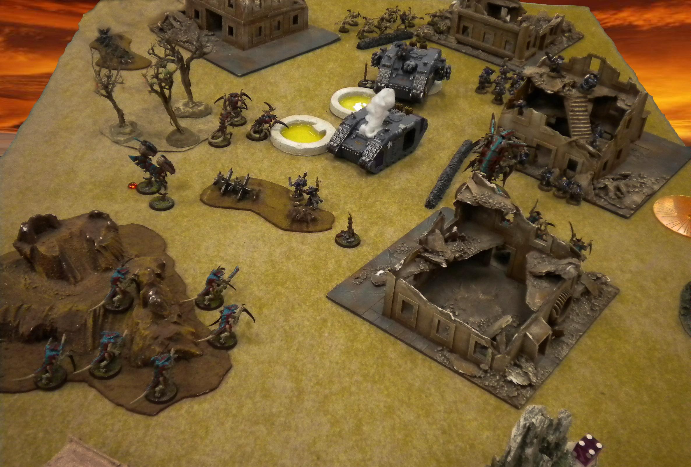 Tyranids v. Space Wolves22