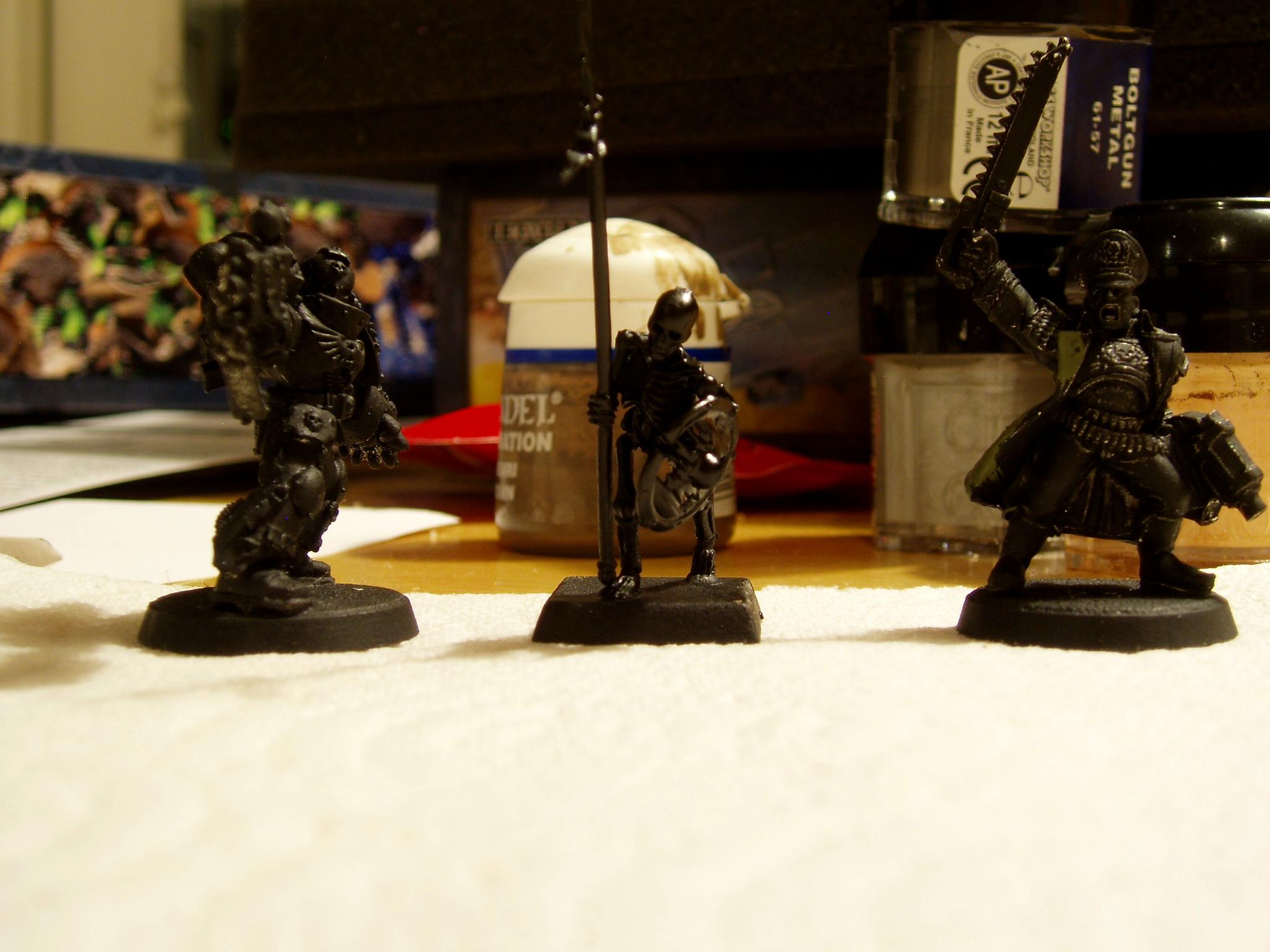Space Marines, Vampire Counts, Warhammer 40,000, Warhammer Fantasy, Wich Hunters, Work In Progress