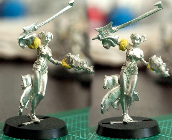 Anima Tactics, Asian, Chinese, Escher, Femal, Ganger, Girl, Girls, Juve, Mod, Necromunda