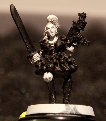 Escher, Femal, Ganger, Girl, Girls, Juve, Mod, Necromunda