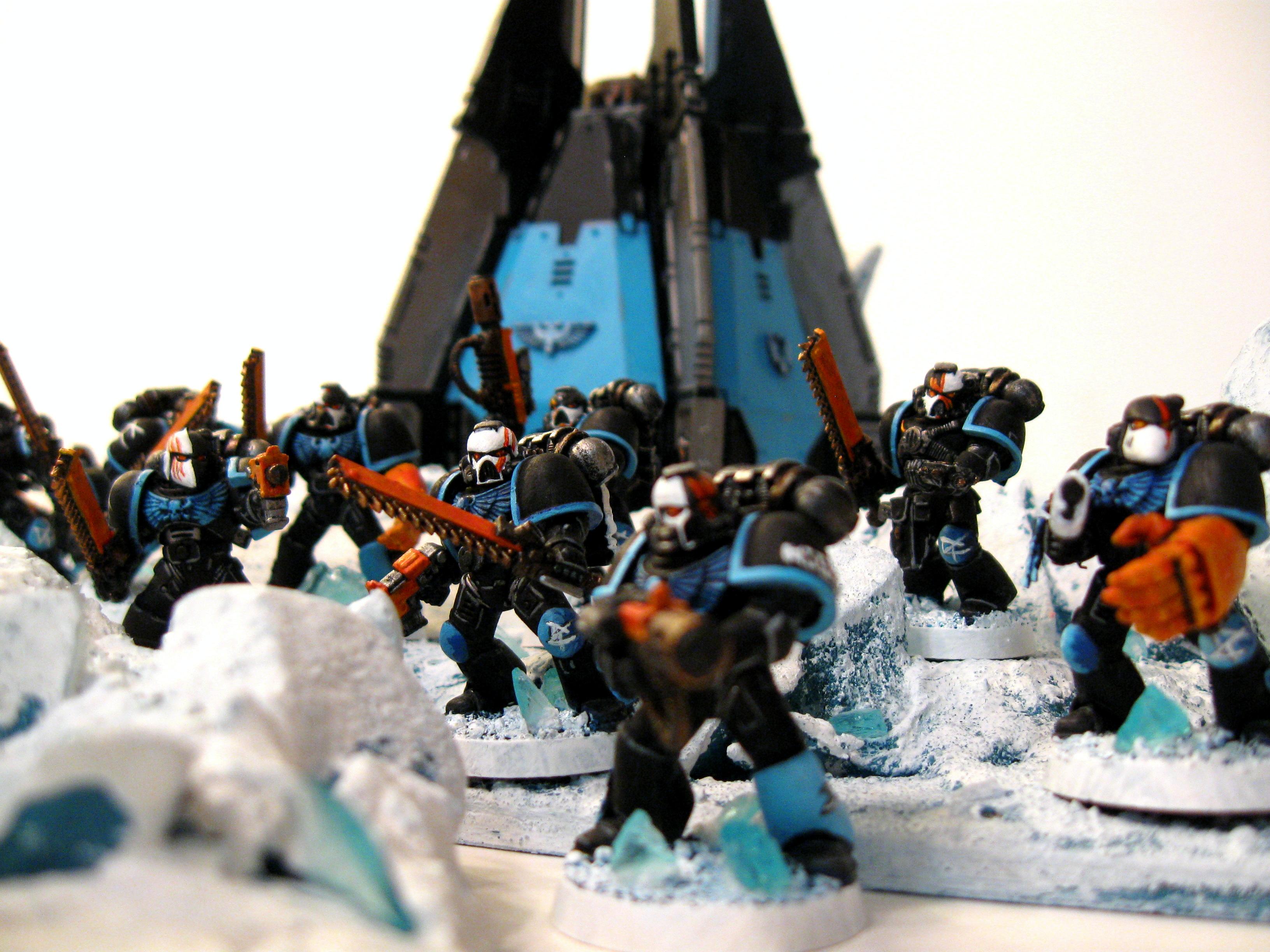 Ice Angels, Space Marines, Warhammer 40,000