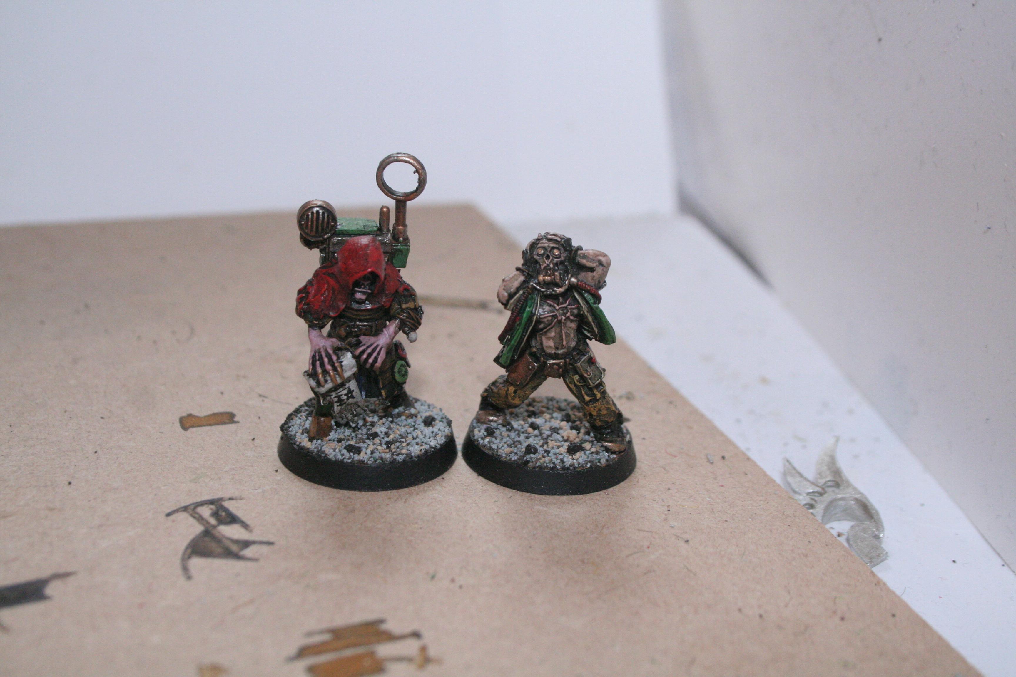 Excorcist, Inquisitor, Knights, Nurgle, Palladin, Work In Progress