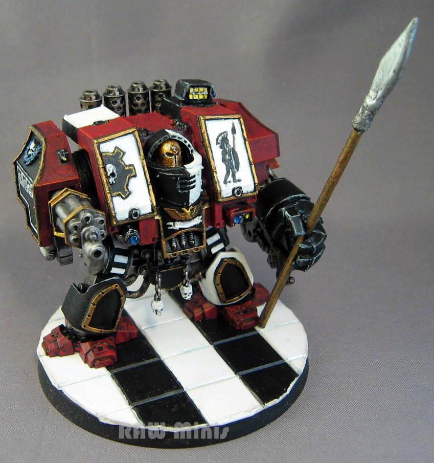 Conversion, Dreadnought, Painting, Space Marines, Venerable, Warhammer 40,000