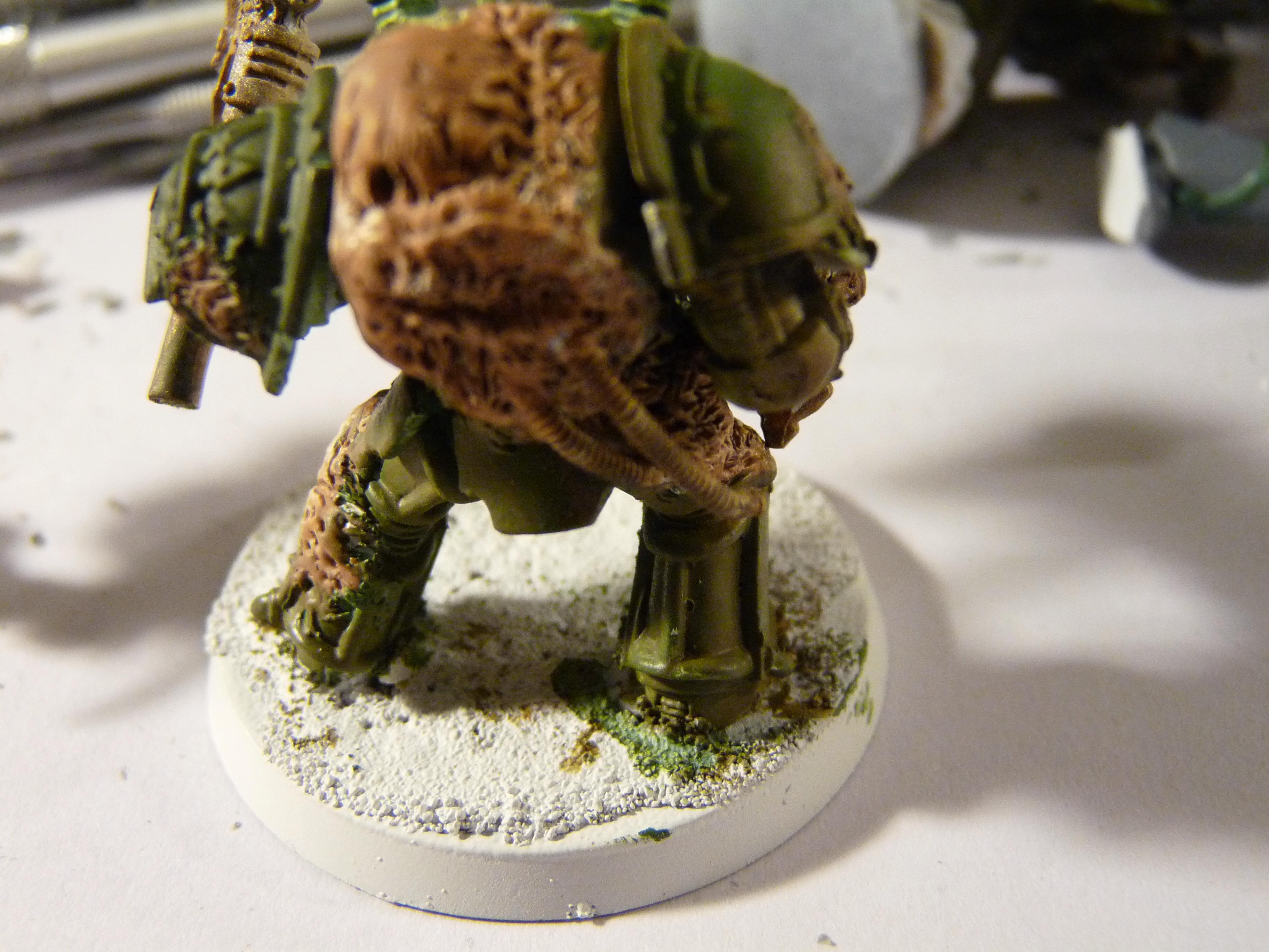 Chaos, Chaos Space Marines, Conversion, Nurgle, Terminator Armor