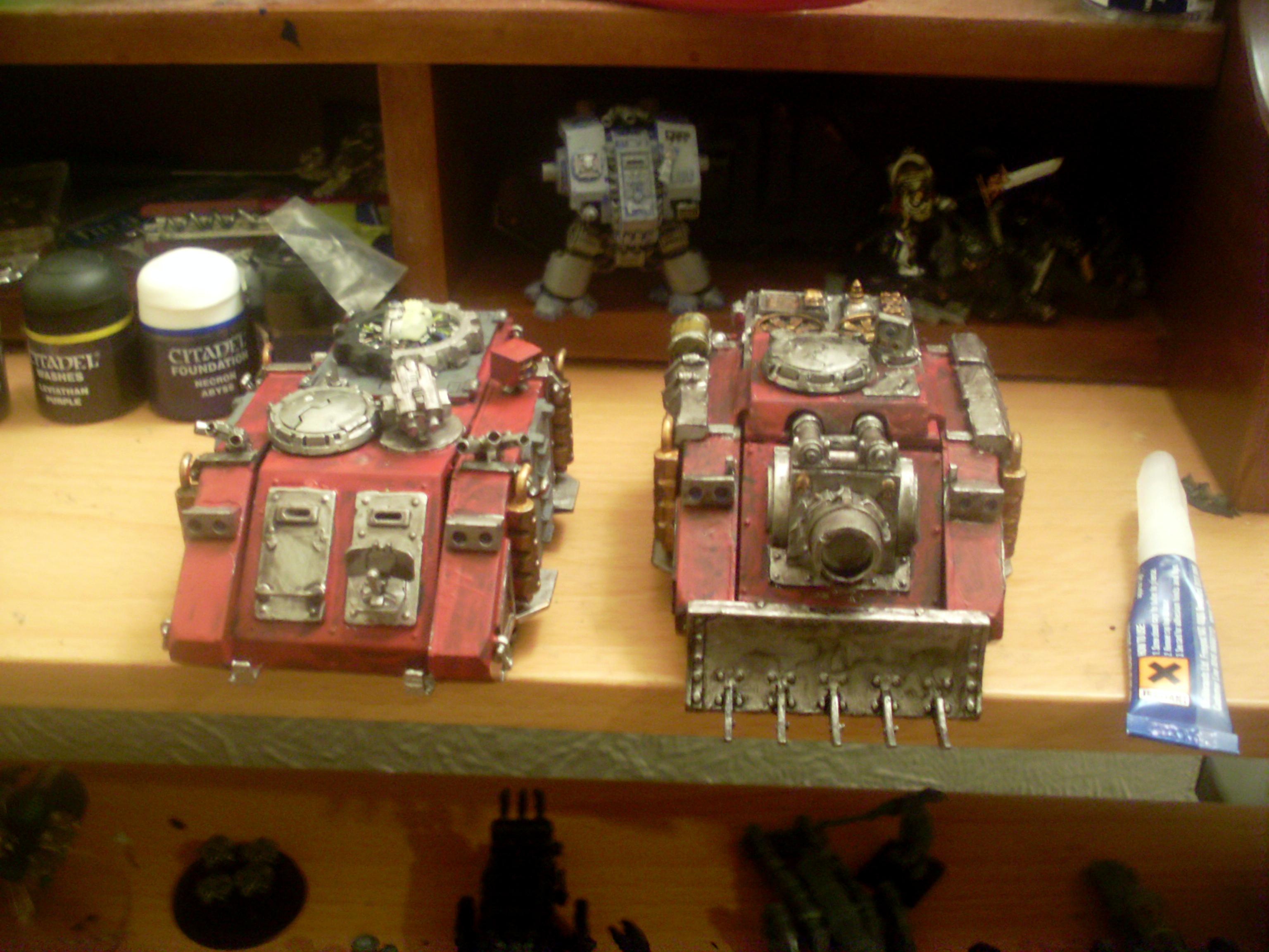 Mechanicus, Out Of Print, Out Of Production, Rhino, Vindicator