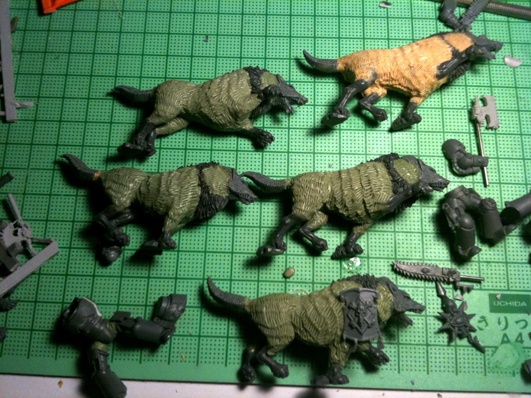 Do-it-yourself, Space Wolves, Thunderwolves, Warhammer 40,000