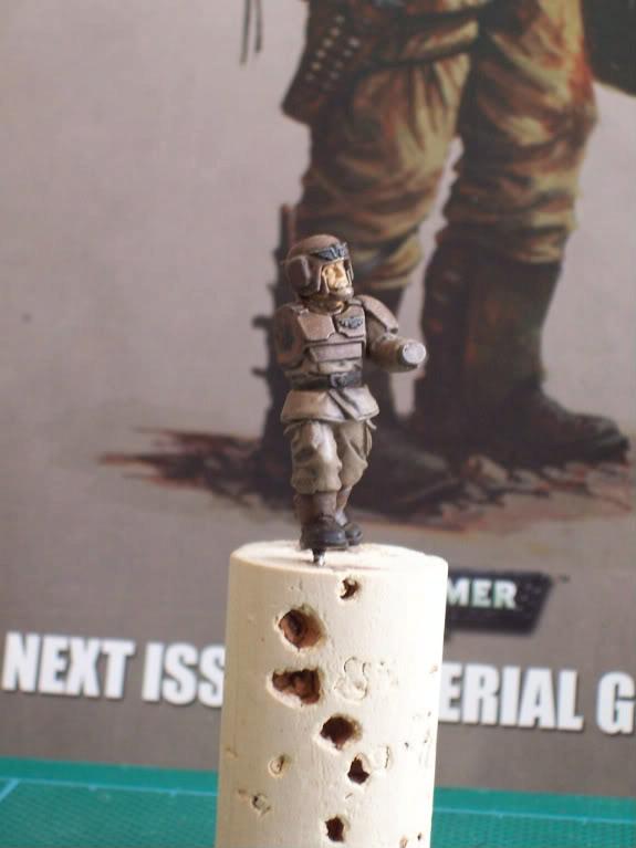 Diorama, Guard, Imperial, Trench, Vignette