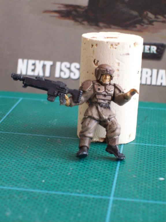 Diorama, Guard, Imperial, Trench, Vignette