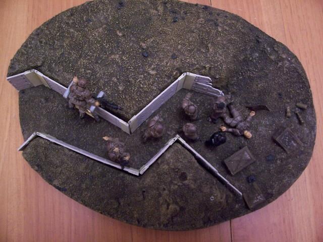 Diorama, Guard, Imperial, Trench, Vignette