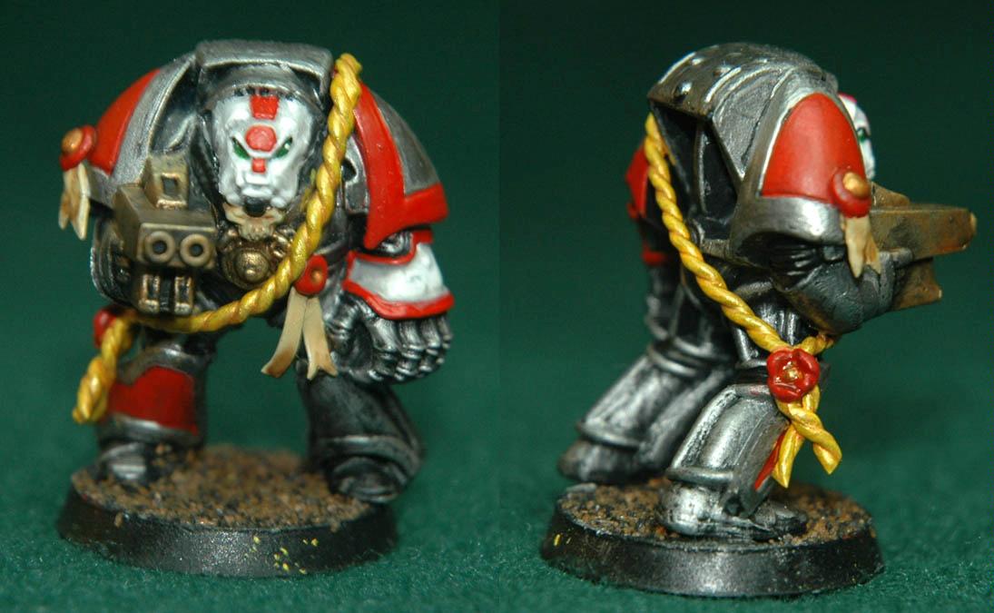 Alternative, Banner, Doom Eagles, Space Marines, Standard Bearer, Terminator Armor, Warhammer 40,000