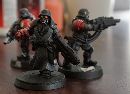 Cadians, Greatcoat, Imperial Guard, Pig Iron, Power Fist
