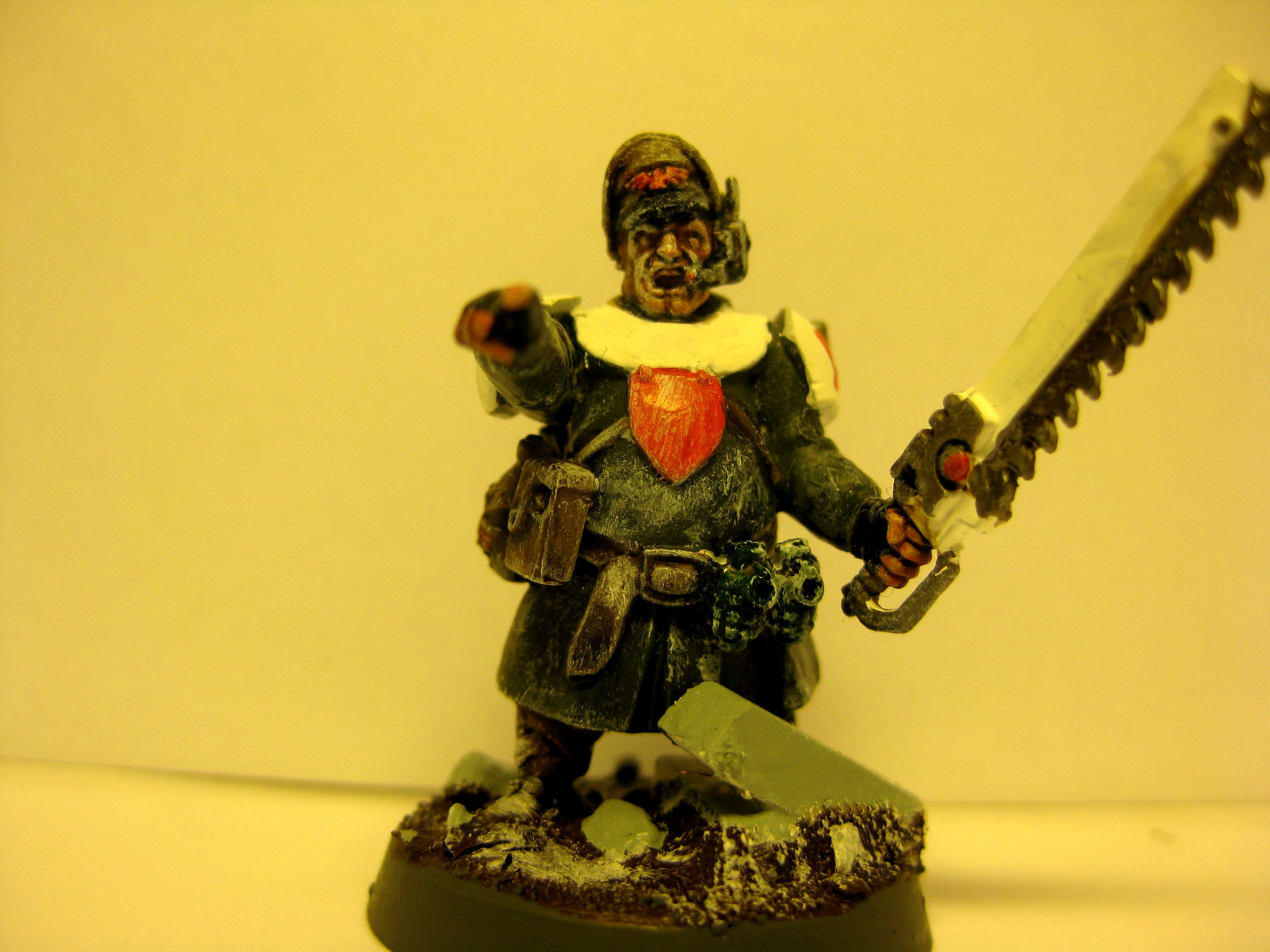 Conversion, Imperial Guard, Seargent, Valhallans, Warhammer 40,000