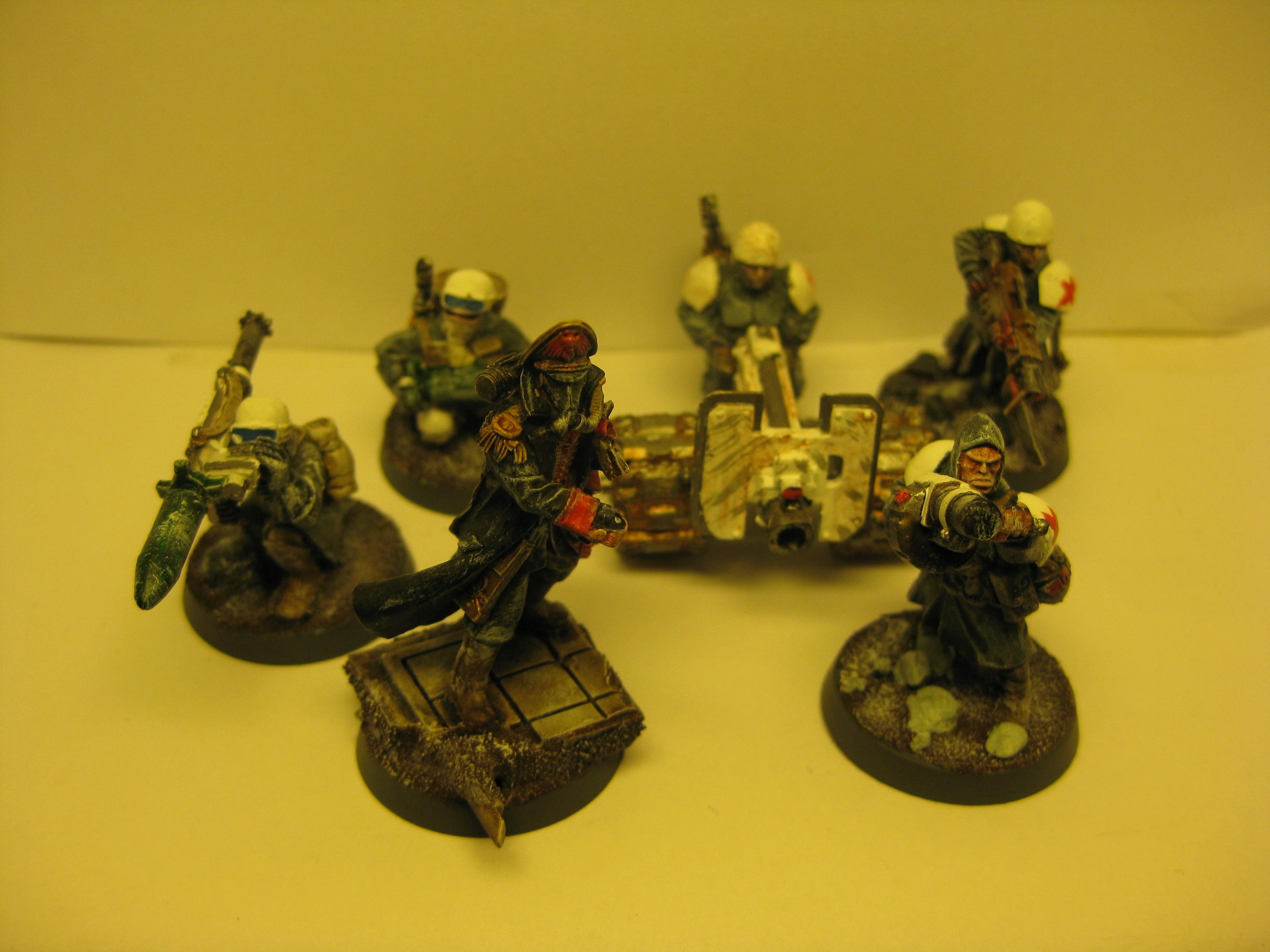 Commissar, Imperial Guard, Valhallans