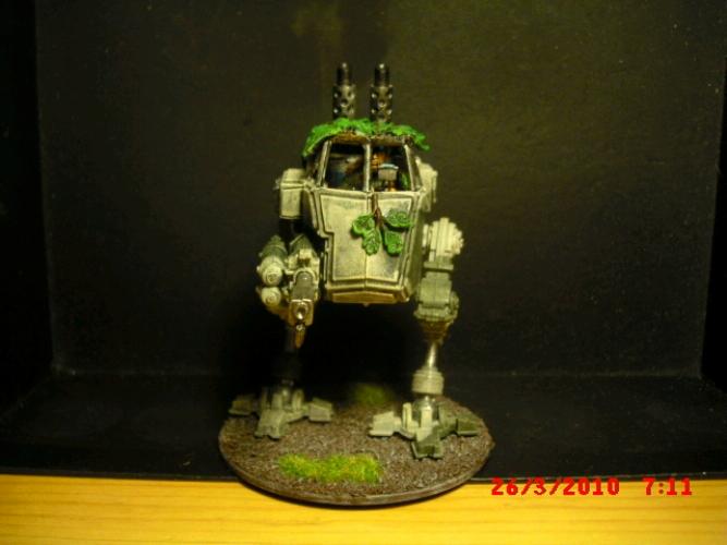 Camouflaged, Imperial Guard, Scout Sentinel