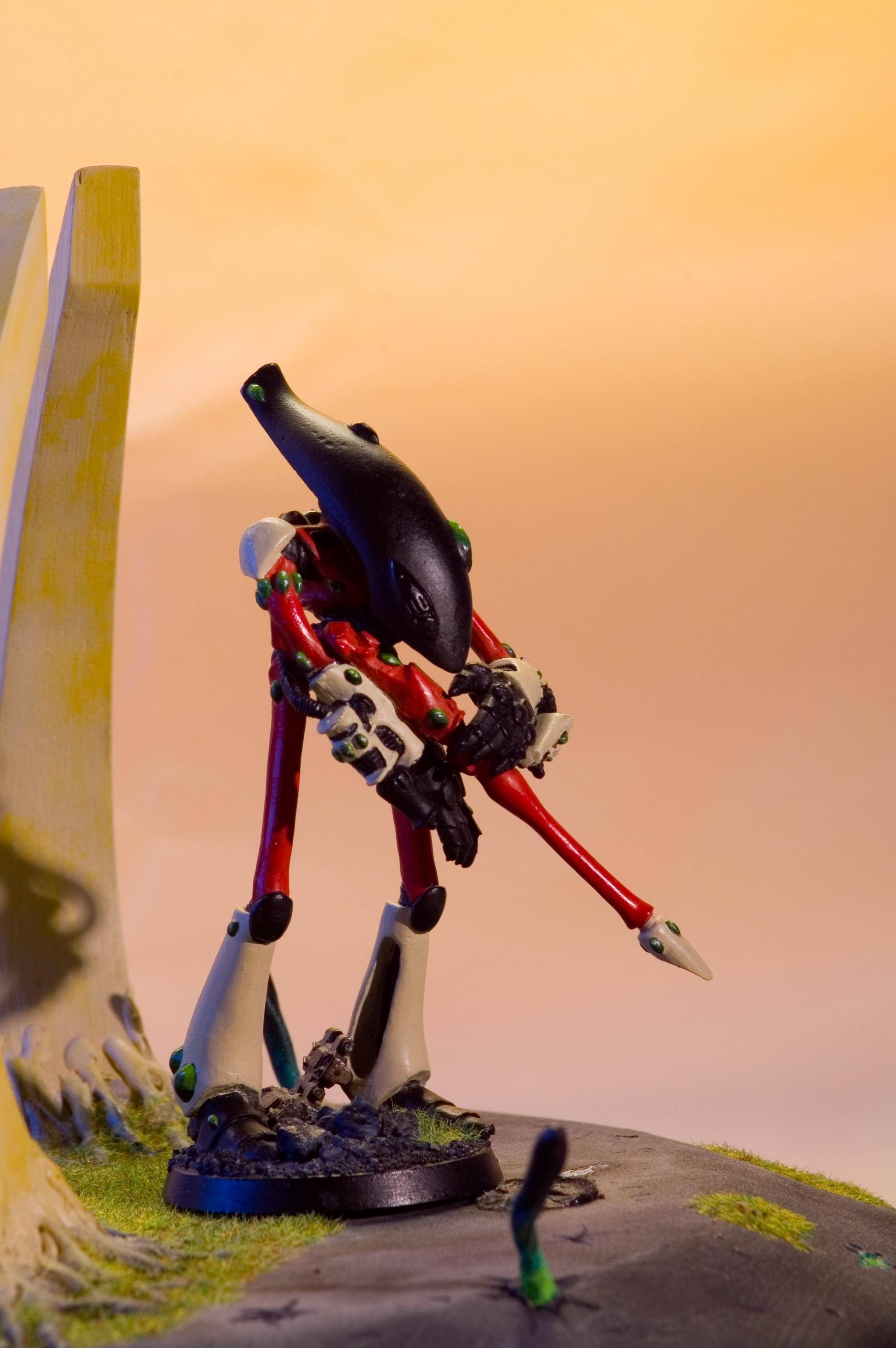 Bright Lance, Eldar, Rashaernor, Red, Saim-hann, Warhammer 40,000, Wraithlord